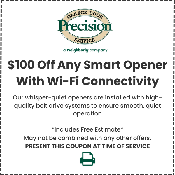 100 Off Smart Opener October 2026